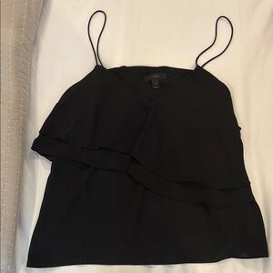 J. Crew Black Layered Camisole